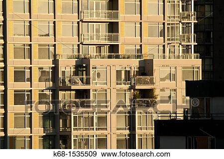 Stock Photo - downtown buildings, Vancouver, BC, Canada. Fotosearch