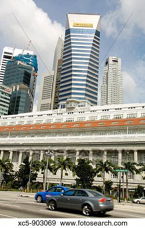 Downtown Core of Central Area, Singapore View Large Photo Image Stock Photo - Downtown Core of Central Area, Singapore. Fotosearch