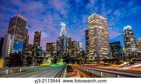 Downtown Los Angeles, California, USA. View Large Photo Image Picture - Downtown Los Angeles, California, USA.. Fotosearch