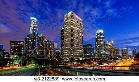 Downtown Los Angeles, California, USA. View Large Photo Image Stock Photo - Downtown Los Angeles, California, USA.. Fotosearch
