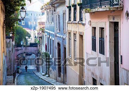 Downtown of Lisbon, Portugal View Large Photo Image Stock Photography - Downtown of Lisbon, Portugal. Fotosearch