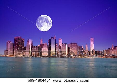 DOWNTOWN SKYLINE EAST RIVER MANHATTAN NEW YORK CITY USA View Large Photo Image Stock Image - DOWNTOWN SKYLINE EAST RIVER MANHATTAN NEW YORK CITY USA. Fotosearch