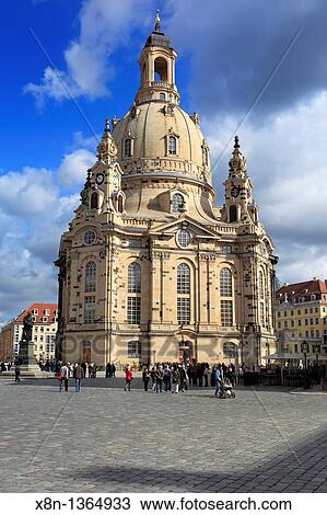 Dresdner Frauenkirche, Dresden, Saxony, Germany View Large Photo Image Stock Image - Dresdner Frauenkirche, Dresden, Saxony, Germany. Fotosearch