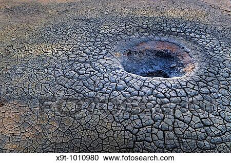 Dried mud pool at Theistareykir, Iceland View Large Photo Image Stock Image - Dried mud pool at Theistareykir, Iceland. Fotosearch