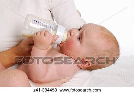 Drinking baby View Large Photo Image Stock Photo - Drinking baby. Fotosearch