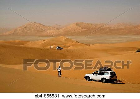 Driving on the dunes, Rub? al Khali desert, Oman View Large Photo Image Stock Image - Driving on the dunes, Rub? al Khali desert, Oman. Fotosearch