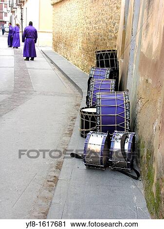 Drums on the street, Rubielos de Mora, Gudar mountains, Teruel, Aragon, Spain View Large Photo Image Stock Image - Drums on the street, Rubielos de Mora, Gudar mountains, Teruel, Aragon, Spain. Fotosearch