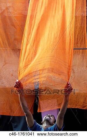 Drying saris Jodhpur Rajasthan India. View Large Photo Image Stock Image - Drying saris Jodhpur Rajasthan India.. Fotosearch
