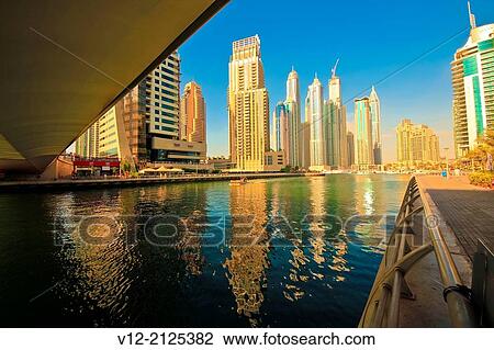 Dubai City, Dubai Marina, United Arab Emirates. View Large Photo Image Stock Image - Dubai City, Dubai Marina, United Arab Emirates.. Fotosearch
