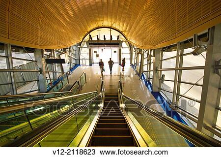 Dubai city, Metro Station, Dubai, United Arab Emirates, Middle East View Large Photo Image Stock Image - Dubai city, Metro Station, Dubai, United Arab Emirates, Middle East. Fotosearch