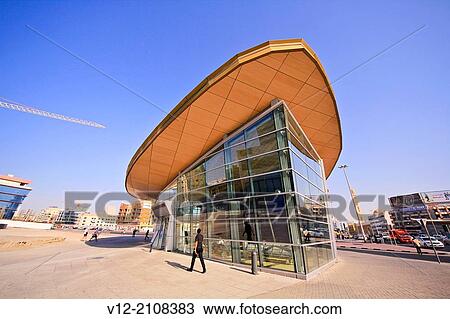 Dubai Internet city, Metro Station, Dubai, United Arab Emirates, Middle East View Large Photo Image Stock Image - Dubai Internet city, Metro Station, Dubai, United Arab Emirates, Middle East. Fotosearch