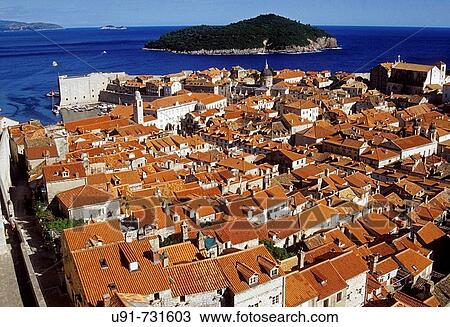 Stock Image - Dubrovnik, Croatia. Fotosearch