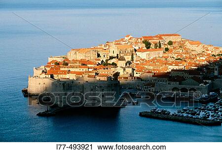 Stock Image - Dubrovnik. Dalmatia. Croatia.. Fotosearch