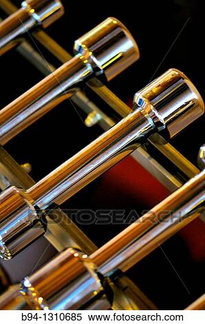 Dumbbells, weight training in gym View Large Photo Image Stock Photography - Dumbbells, weight training in gym. Fotosearch