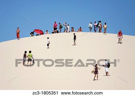 Dune du Pyla, Gironde, Aquitaine, France. View Large Photo Image Stock Image - Dune du Pyla, Gironde, Aquitaine, France.. Fotosearch