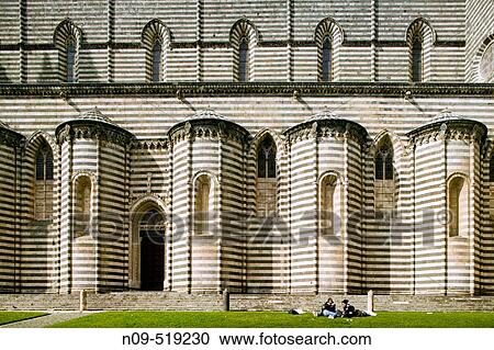 Duomo of Orvieto. Umbria. Italy View Large Photo Image Stock Image - Duomo of Orvieto. Umbria. Italy. Fotosearch