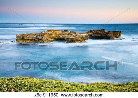 Dusk at Peterborough on the Great Ocean Road, Victoria, Australia View Large Photo Image Stock Image - Dusk at Peterborough on the Great Ocean Road, Victoria, Australia. Fotosearch