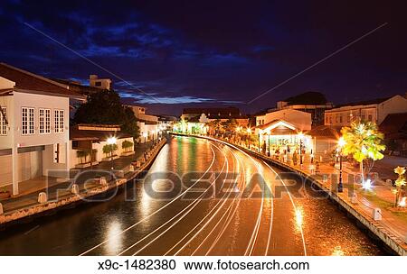 Dusk Over Melaka, Malaysia View Large Photo Image Stock Image - Dusk Over Melaka, Malaysia. Fotosearch
