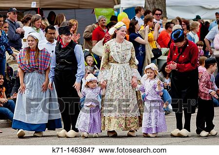 Dutch people in ethnic dress in Holland, Michigan, USA View Large Photo Image Stock Photo - Dutch people in ethnic dress in Holland, Michigan, USA. Fotosearch
