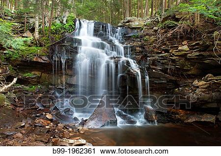 DUTCHMAN FALLS LOYALSOCK CREEK. View Large Photo Image Stock Image - DUTCHMAN FALLS LOYALSOCK CREEK.. Fotosearch