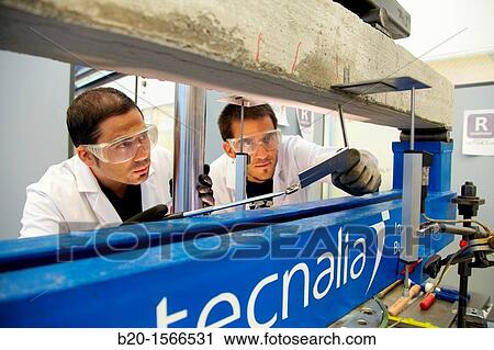 Dynamic test of fatigue, Concrete samples, Research on building materials, Tecnalia Research & Innovation, Zamudio, Bizkaia, Basque Country, Spain View Large Photo Image Stock Image - Dynamic test of fatigue, Concrete samples, Research on building materials, Tecnalia Research & Innovation, Zamudio, Bizkaia, Basque Country, Spain. Fotosearch