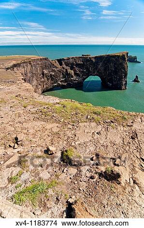 Dyrh? laey Vik South Iceland View Large Photo Image Picture - Dyrh? laey Vik South Iceland. Fotosearch