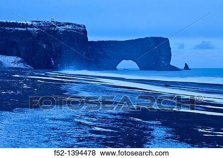Stock Photo - Dyrholaey, Southern Iceland, Iceland, Europe. Fotosearch