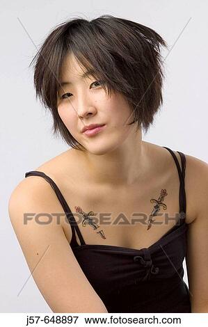 Stock Photo - Eanjee Ahn korean college student in Washington.. Fotosearch