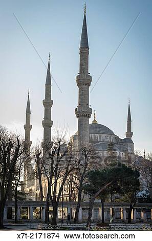 Early morning in the Hippoderome with the Sultan Ahmet or Blue Mosque in the background, Sultanahmet, Istanbul, Turkey. View Large Photo Image Picture - Early morning in the Hippoderome with the Sultan Ahmet or Blue Mosque in the background, Sultanahmet, Istanbul, Turkey.. Fotosearch