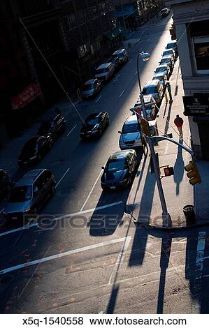 Early morning light on 27th street, New York City, USA View Large Photo Image Stock Photo - Early morning light on 27th street, New York City, USA. Fotosearch