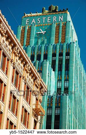 Eastern Columbia Building, Los Angeles View Large Photo Image Stock Photo - Eastern Columbia Building, Los Angeles. Fotosearch