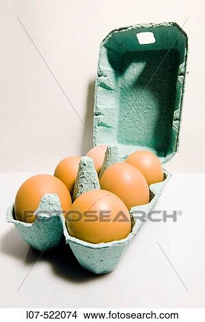 Picture - Egg carton. Fotosearch