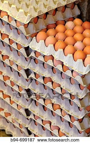 Eggs at La Boqueria market, Barcelona. Catalonia, Spain View Large Photo Image Stock Photo - Eggs at La Boqueria market, Barcelona. Catalonia, Spain. Fotosearch