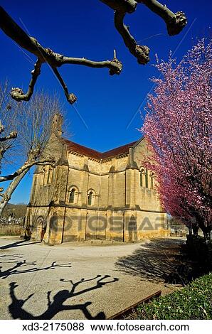 Eglise de Cenac, Cenac, Dordogne Department, Aquitaine, France. View Large Photo Image Stock Photo - Eglise de Cenac, Cenac, Dordogne Department, Aquitaine, France.. Fotosearch