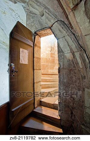 Stock Image - Eglise Saint Symphorien in the city of Tours, France.. Fotosearch