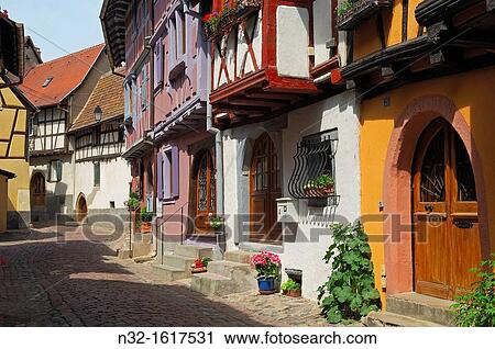 Eguisheim, Alsace Wine Route, Haut-Rhin, Alsace, France, Europe View Large Photo Image Stock Image - Eguisheim, Alsace Wine Route, Haut-Rhin, Alsace, France, Europe. Fotosearch