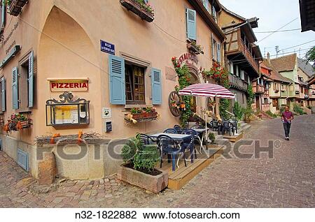 Eguisheim, Alsace Wine Route, Haut-Rhin, Alsace, France, Europe View Large Photo Image Stock Image - Eguisheim, Alsace Wine Route, Haut-Rhin, Alsace, France, Europe. Fotosearch