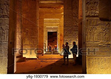 Egypt - Kom Ombo, tourists inside the Temple of Sobek, a Crocodile Temple, South Egypt View Large Photo Image Stock Photo - Egypt - Kom Ombo, tourists inside the Temple of Sobek, a Crocodile Temple, South Egypt. Fotosearch