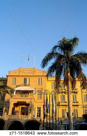 Egypt, Luxor, Winter Palace hotel. View Large Photo Image Stock Image - Egypt, Luxor, Winter Palace hotel.. Fotosearch