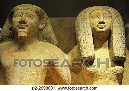 Egyptian civilization. The scribe Unsu and his wife Imenhetep, Dynasty XVIII, Louvre Museum, Paris, France View Large Photo Image Stock Image - Egyptian civilization. The scribe Unsu and his wife Imenhetep, Dynasty XVIII, Louvre Museum, Paris, France. Fotosearch