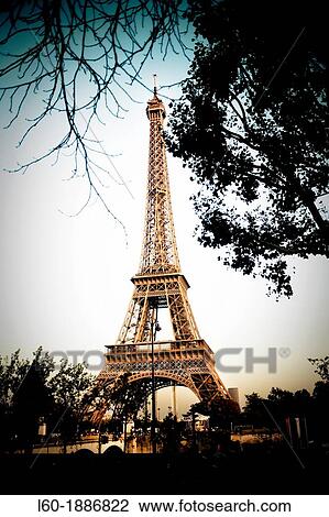 Eiffel Tower, Paris, France View Large Photo Image Stock Image - Eiffel Tower, Paris, France. Fotosearch