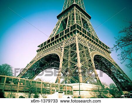 Stock Image - Eiffel Tower Paris, France. Fotosearch