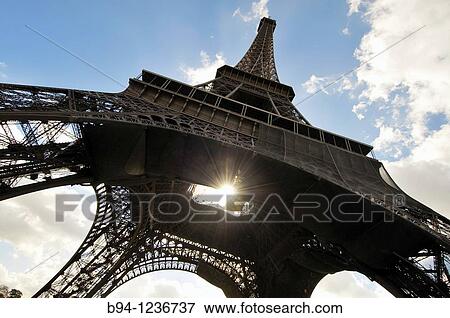Eiffel tower. Paris, France. View Large Photo Image Stock Photo - Eiffel tower. Paris, France.. Fotosearch
