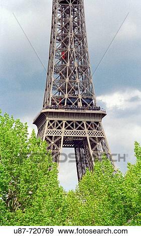Stock Photo - Eiffel Tower, Paris, France. Fotosearch