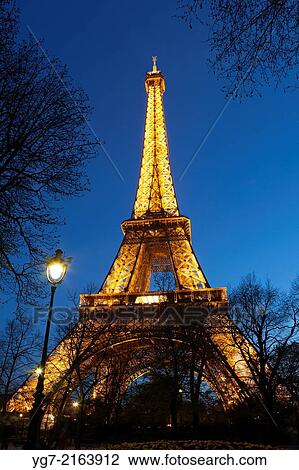 Eiffel tower, Paris, Ile-de-france, France. View Large Photo Image Stock Image - Eiffel tower, Paris, Ile-de-france, France.. Fotosearch