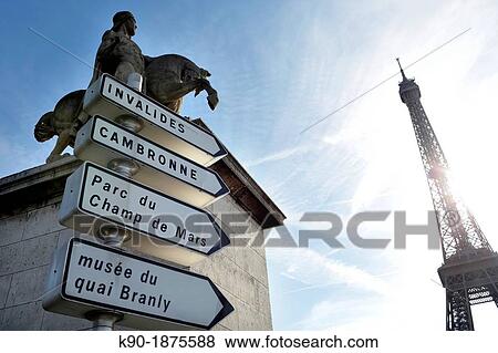 Eiffel Tower, Paris, Ile de France, France, Europe View Large Photo Image Stock Photo - Eiffel Tower, Paris, Ile de France, France, Europe. Fotosearch