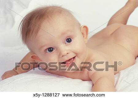 Eight Month old Infant Child View Large Photo Image Stock Photo - Eight Month old Infant Child. Fotosearch
