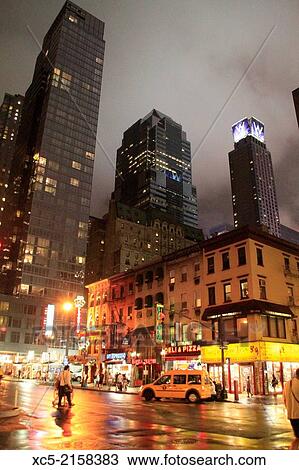 Eighth Avenue, Manhattan, New York City View Large Photo Image Stock Image - Eighth Avenue, Manhattan, New York City. Fotosearch