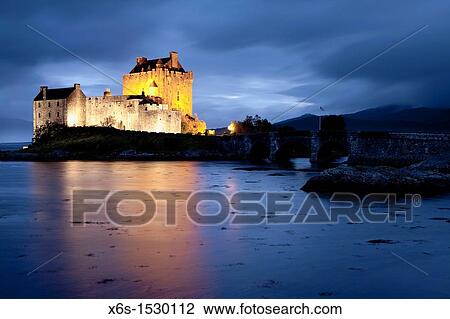 Eilean Donan Castle, Highlands, Scotland View Large Photo Image Stock Image - Eilean Donan Castle, Highlands, Scotland. Fotosearch