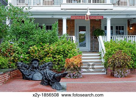 Eisehauer Galleries, Edgartown, Martha's Vineyard, Massachusetts, USA View Large Photo Image Stock Photo - Eisehauer Galleries, Edgartown, Martha's Vineyard, Massachusetts, USA. Fotosearch